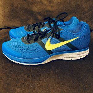 NEW Nike Air Pegasus 30 Running Trainers 2013 Blue Black Volt 599205-405 13 US